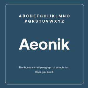 Aeonik